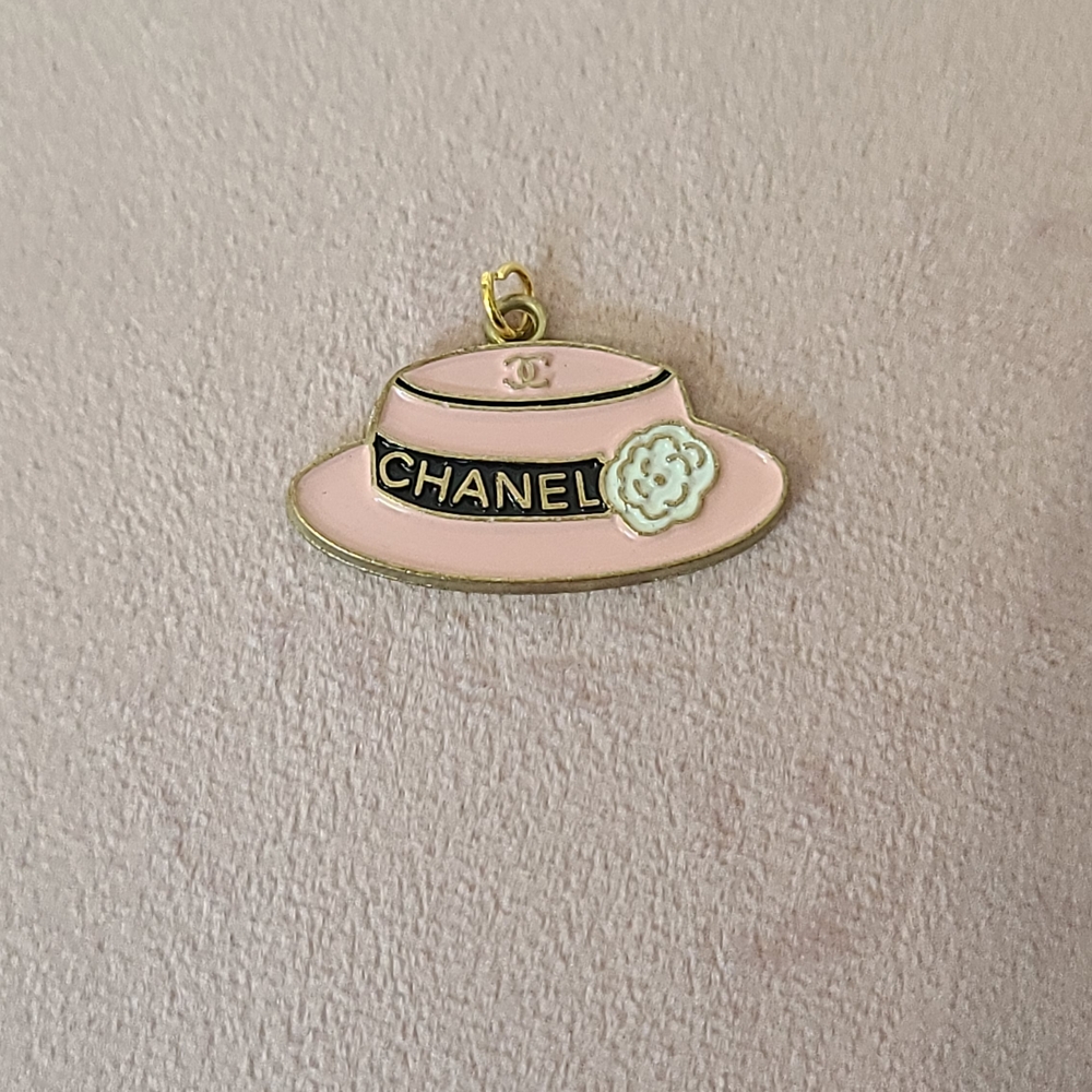Chanel Pink Hat Charm